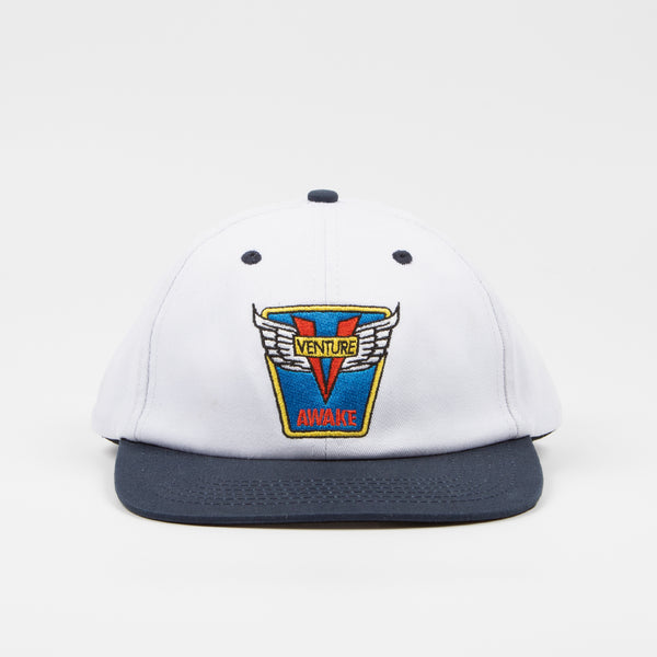 Venture Trucks - Venture Awake Strapback Cap - White / Navy