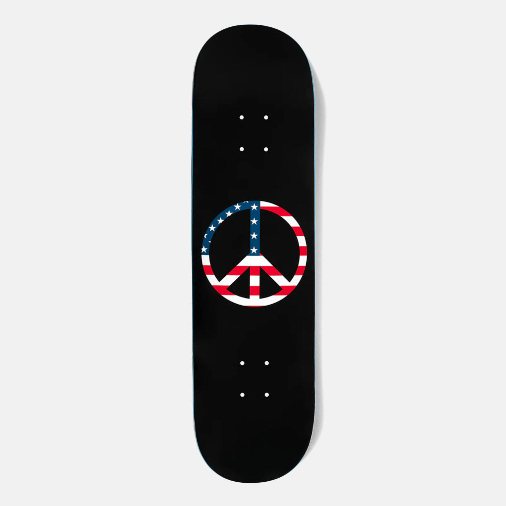 Violet - 8.38" American Peace Skateboard Deck - Black