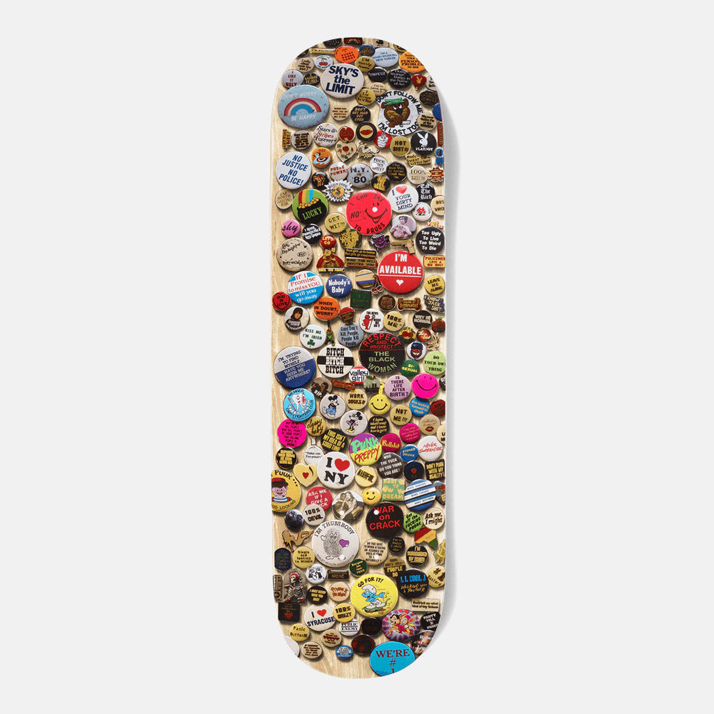 Violet - 8.1" Pins Skateboard Deck - Natural