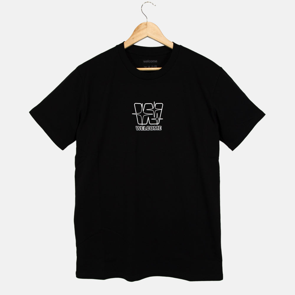 Welcome Skate Store - W3 T-Shirt - Black