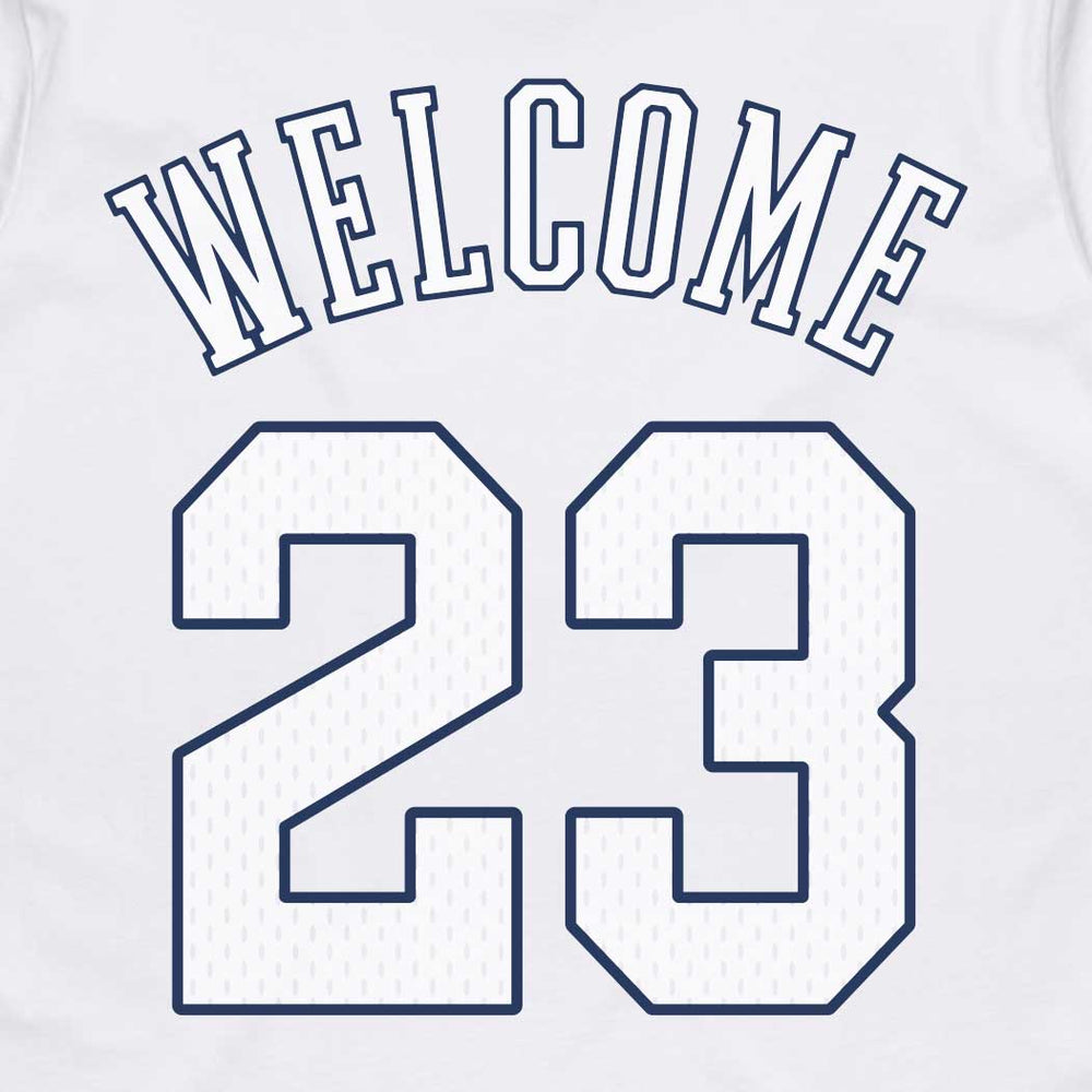 Welcome Skate Store - XXIII T-Shirt - White / Navy