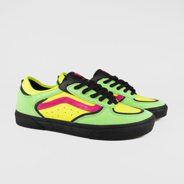 Vans - Rowley Shoes - Neon Pink / Green