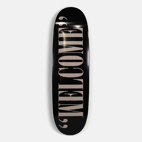 Welcome Skate Store - 8.75” Bleached Skateboard Deck (Egg Shape)