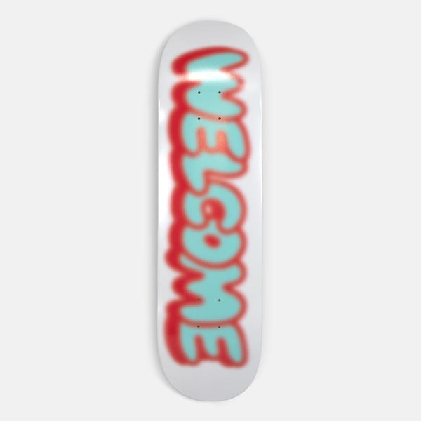 Welcome Skate Store - 8.375” Blurry Skateboard Deck (Square)