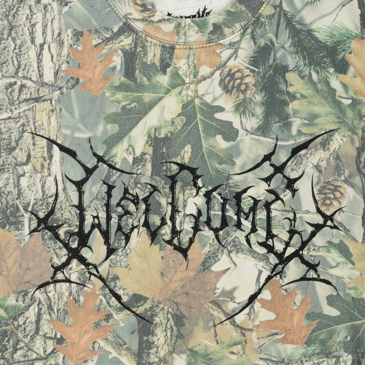 Welcome Skateboards - Antler Boxy Camo Print T-Shirt - Camo