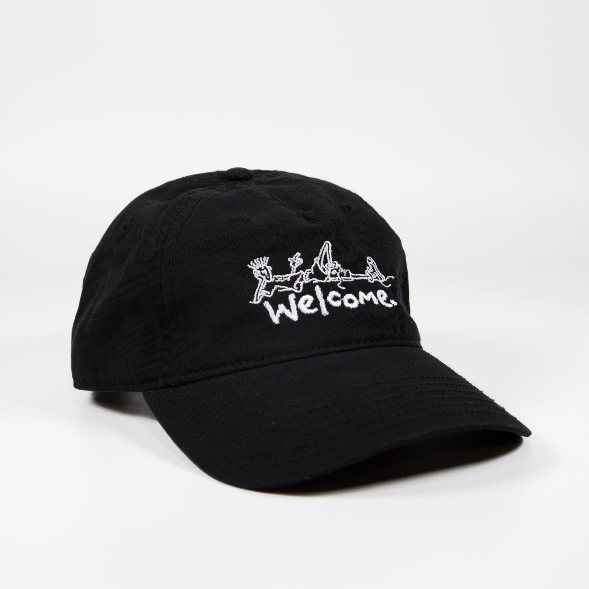 Welcome Skate Store Relax Black Cap