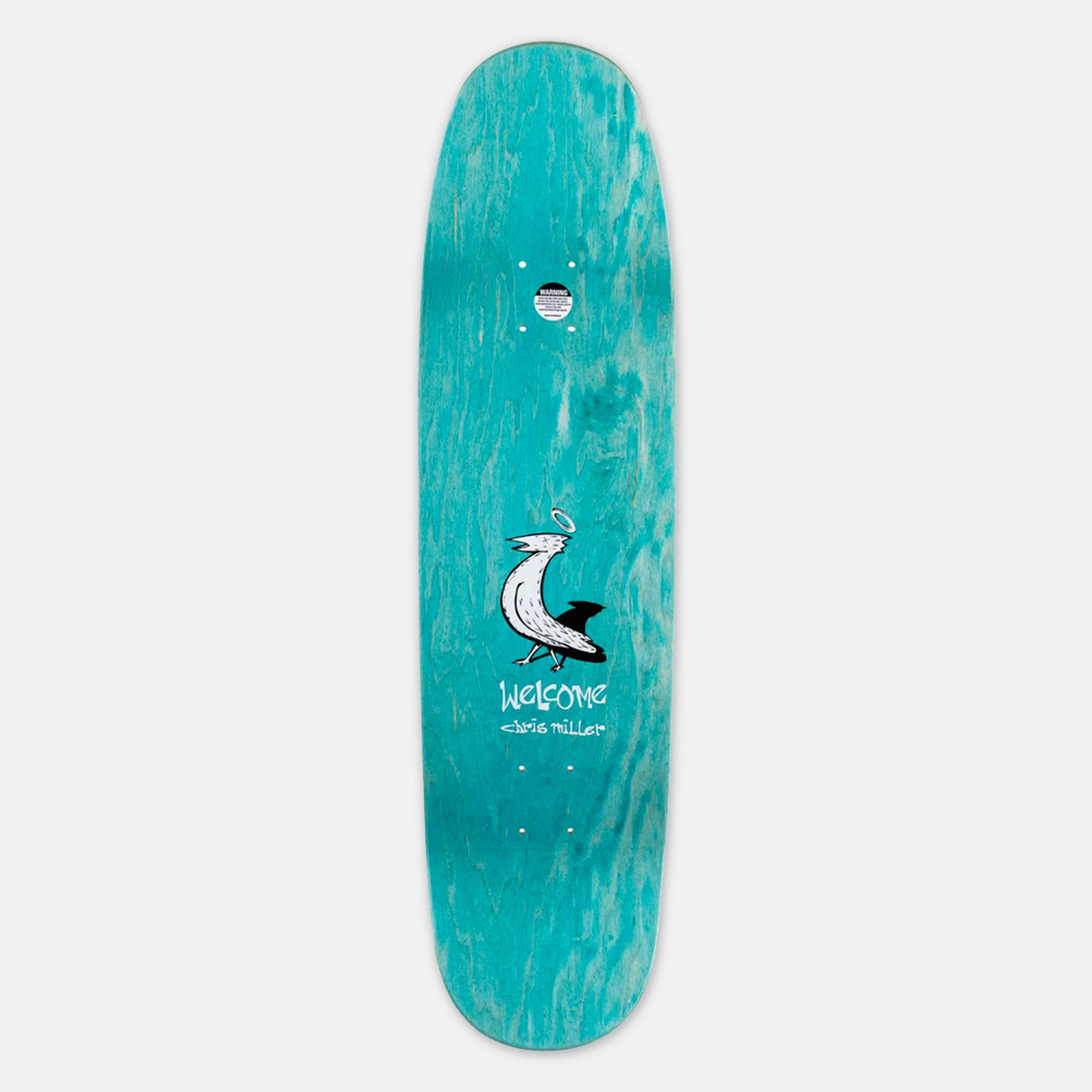 スケートボード WELCOME SKATEBOARDS Chris Miller 8.75\" Welcome Skateboards - 8.75