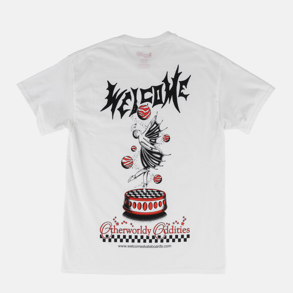 Welcome Skateboards - Dancer T-Shirt - White