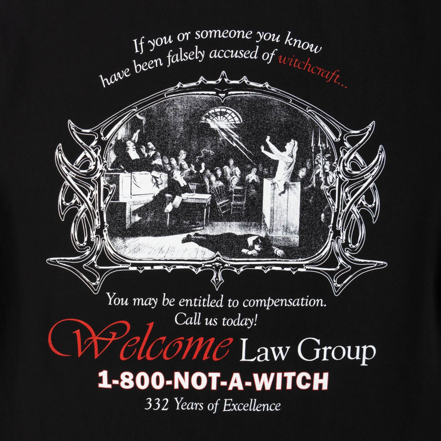 Welcome Skateboards - Defence Boxy-Garment-Dyed T-Shirt - Black