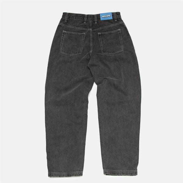 Welcome Skate Store - Bloom Baggy Denim Jeans - Black Overwash