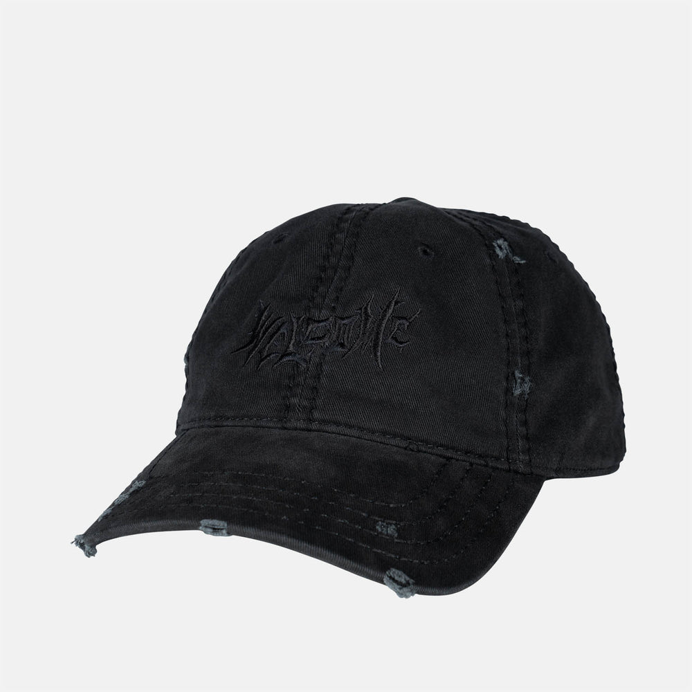 Welcome Skateboards - Distressed Vamp Cap - Black