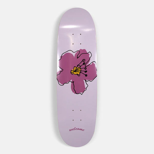 Welcome Skate Store - 8.75” Flower Skateboard Deck (Egg Shape)