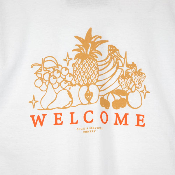 Welcome Skate Store - Fruity T-Shirt - White / Multi