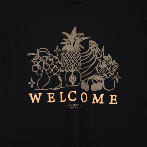 Welcome Skate Store - Fruity T-Shirt - Black / Multi