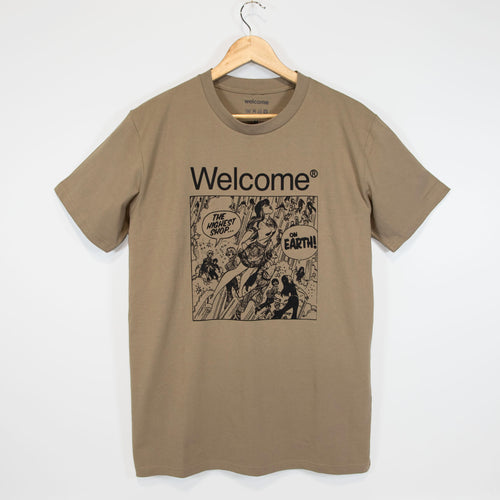 Welcome Skate Store - Highest T-Shirt - Sand
