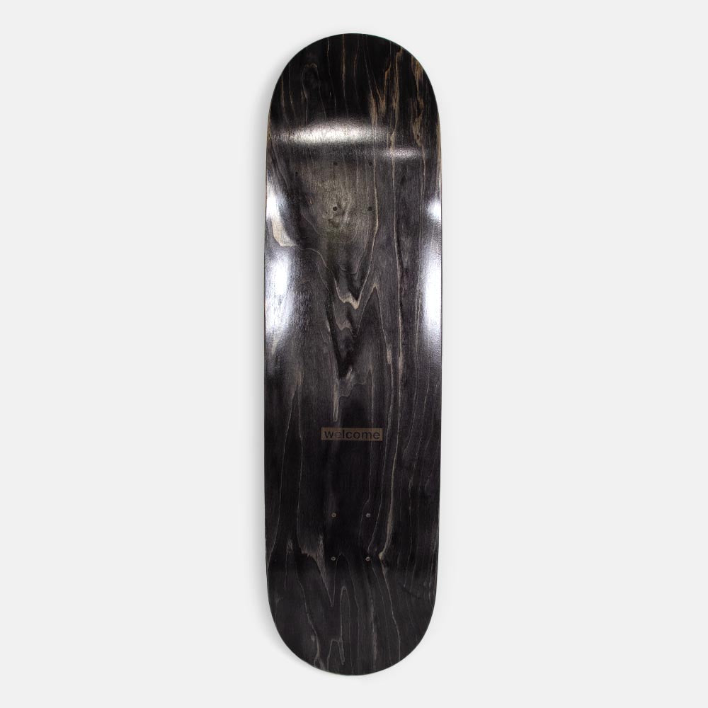 Welcome Skate Store - 8.5” Laser Skateboard Deck (Black)