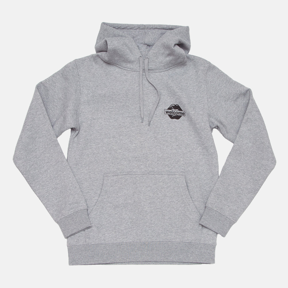 Welcome Skate Store - Lips Hoody - Grey