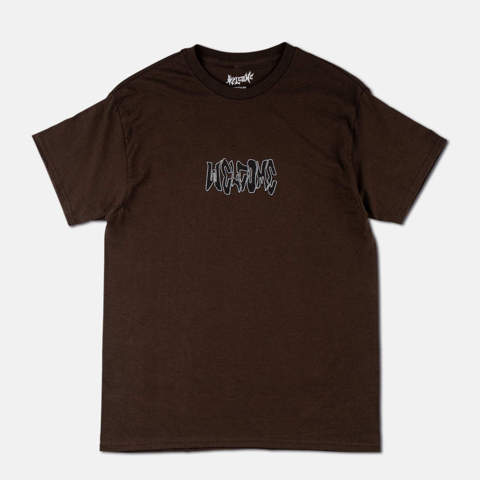 Welcome Skateboards - Nephilim T-Shirt - Dark Chocolate