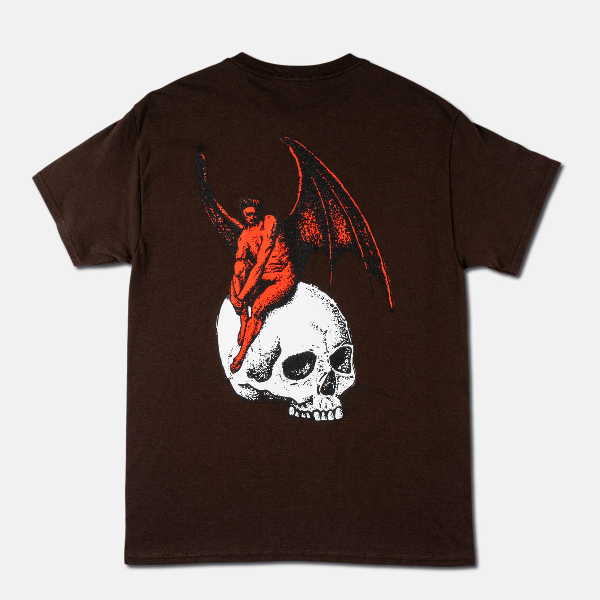 Welcome Skateboards - Nephilim T-Shirt - Dark Chocolate