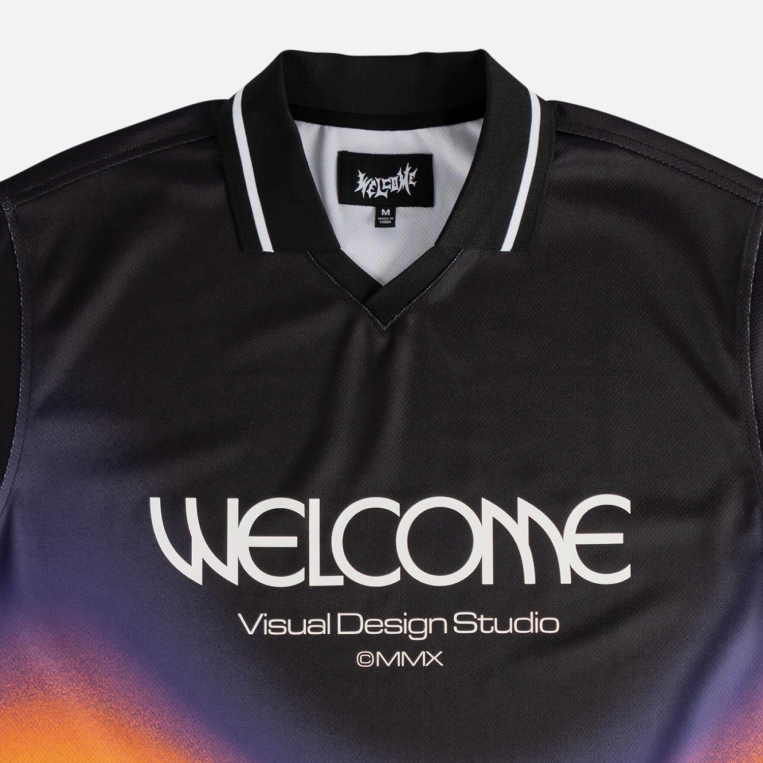 Welcome Skateboards - Nova Micromesh Soccer Jersey - Black / Nova