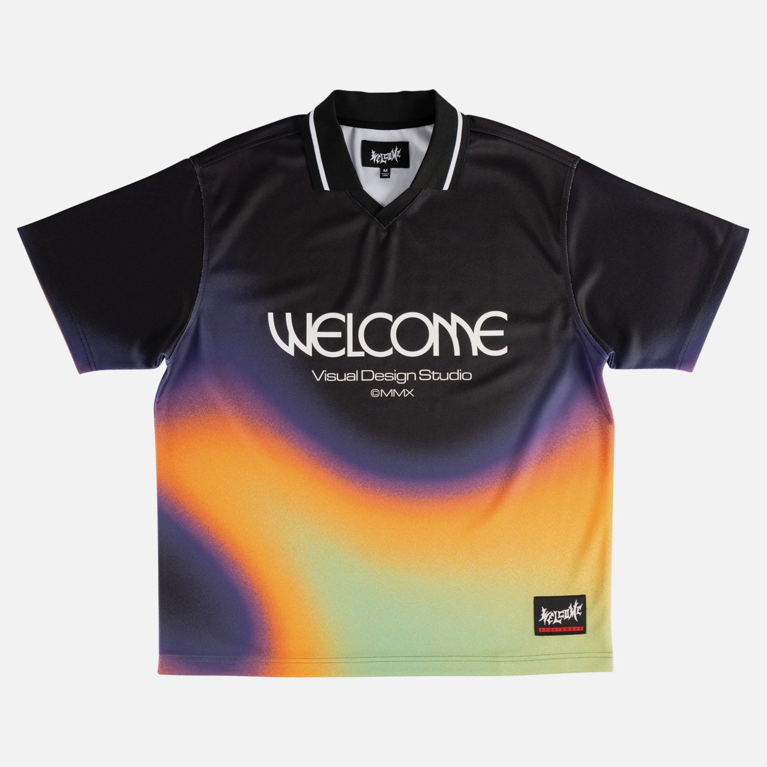 Welcome Skateboards - Nova Micromesh Soccer Jersey - Black / Nova