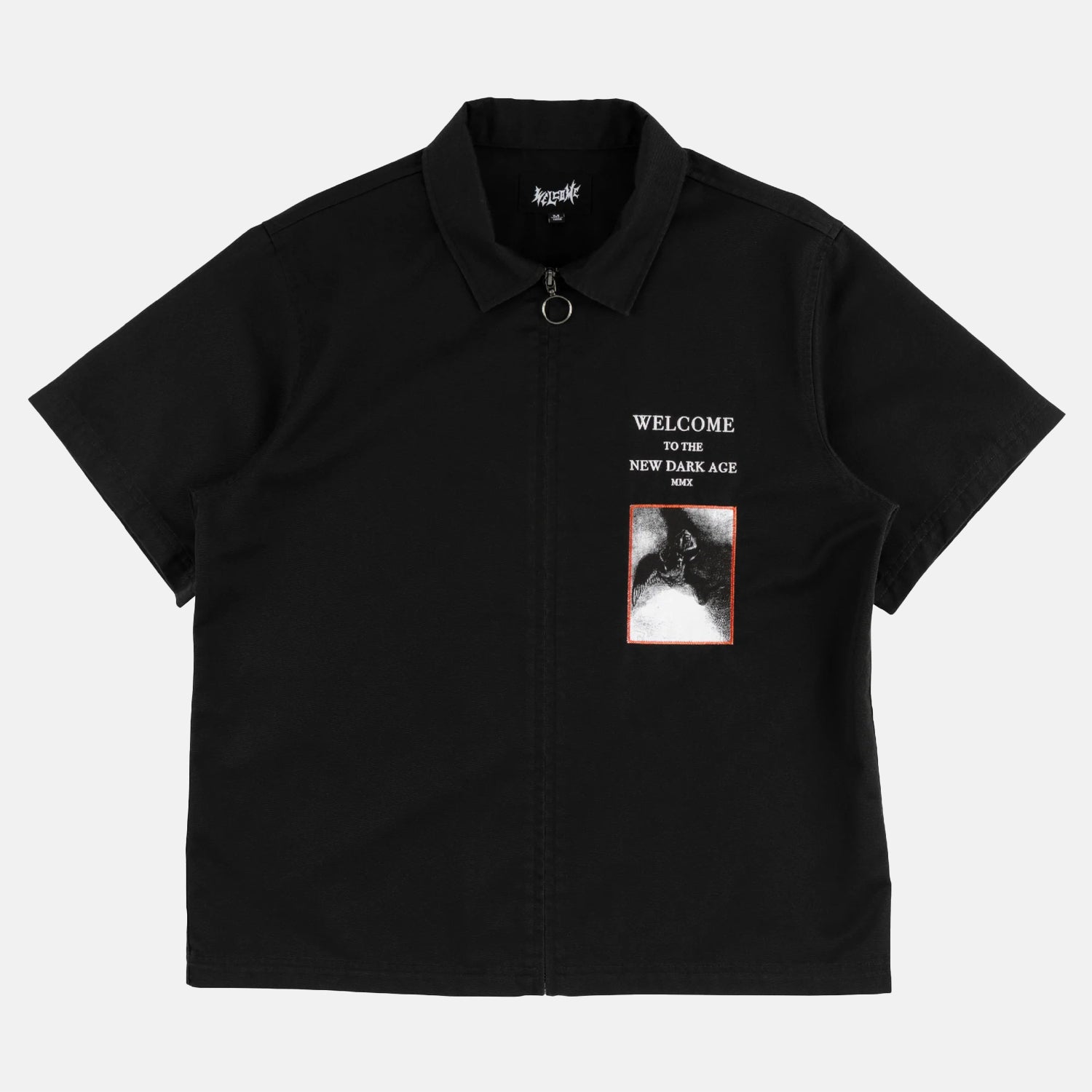 Welcome Skateboards - Dark Age Patches Work Shirt - Black