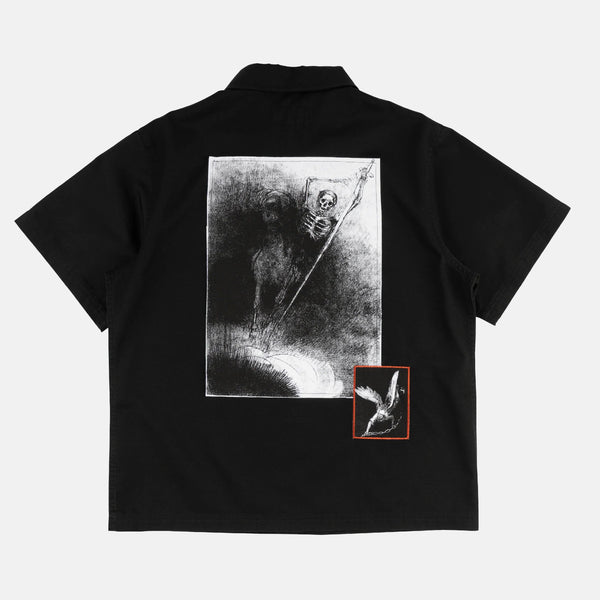 Welcome Skateboards - Dark Age Patches Work Shirt - Black