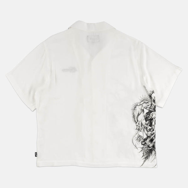 Welcome Skateboards - Torment Printed Short Sleeve Shirt - White