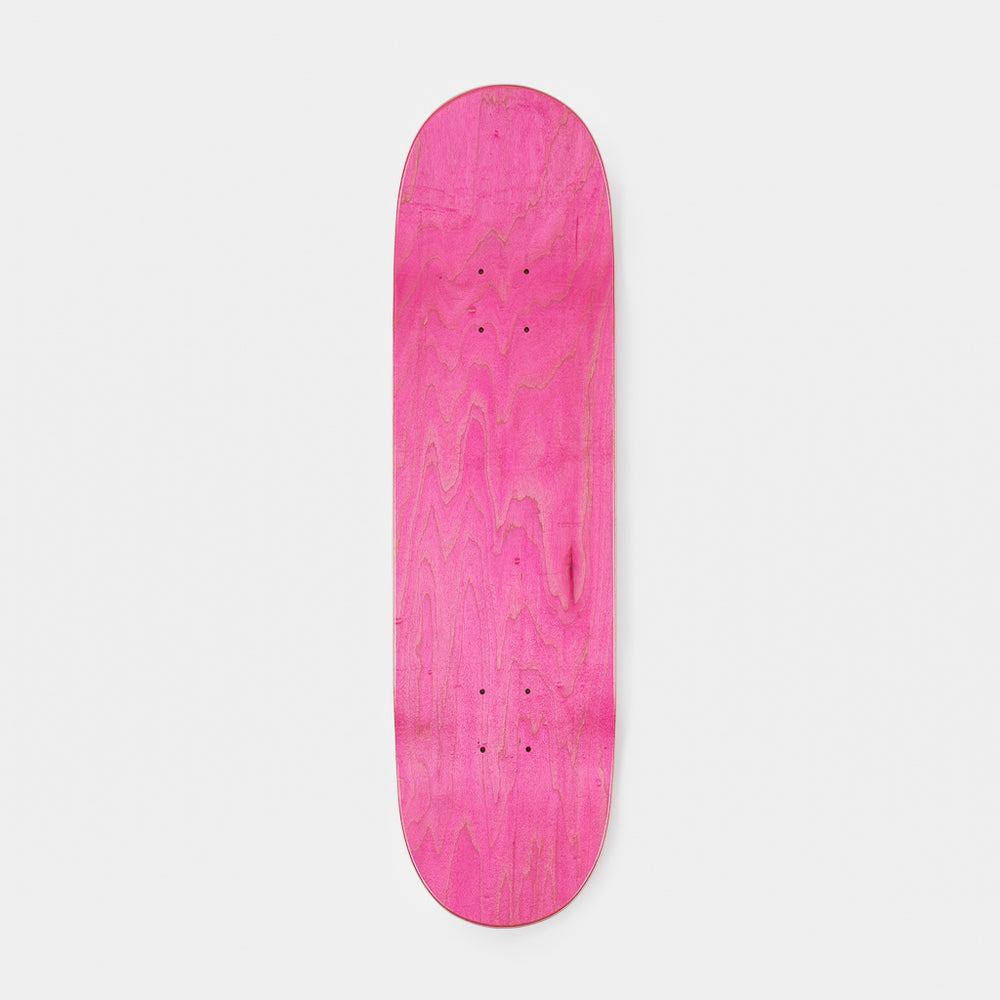Welcome Skate Store 8.0" Shorty Laser Pink Skateboard Deck