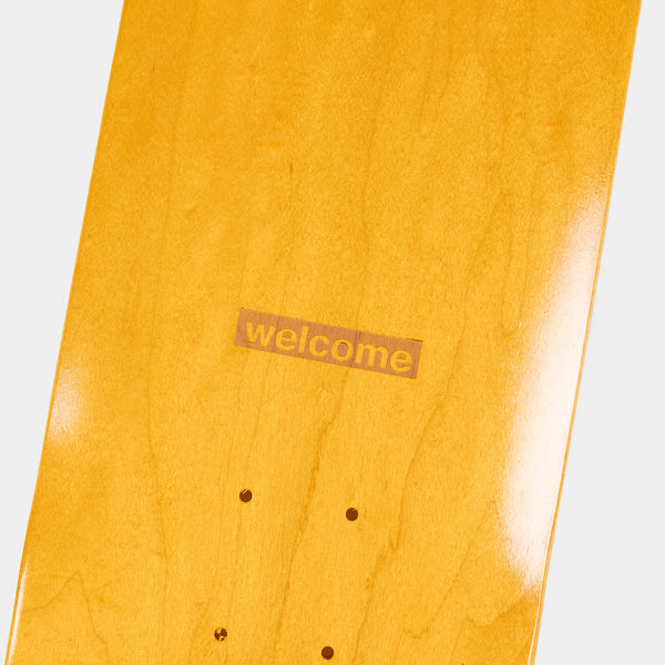 Welcome Skate Store - 8.125” Laser Skateboard Deck - Orange