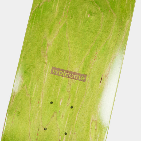 Welcome Skate Store - 8.375” Laser Skateboard Deck - Green