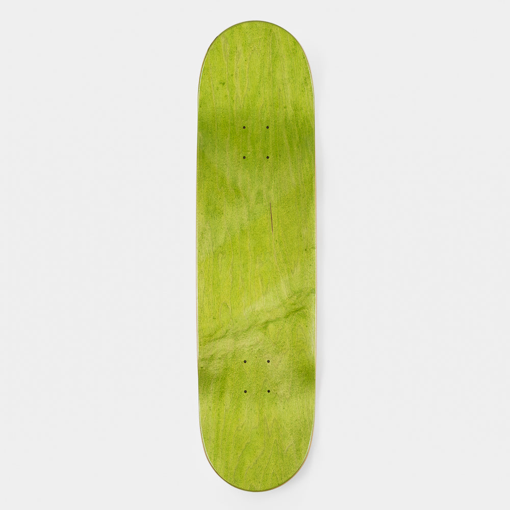 Welcome Skate Store 8.375” Laser Green Skateboard Deck