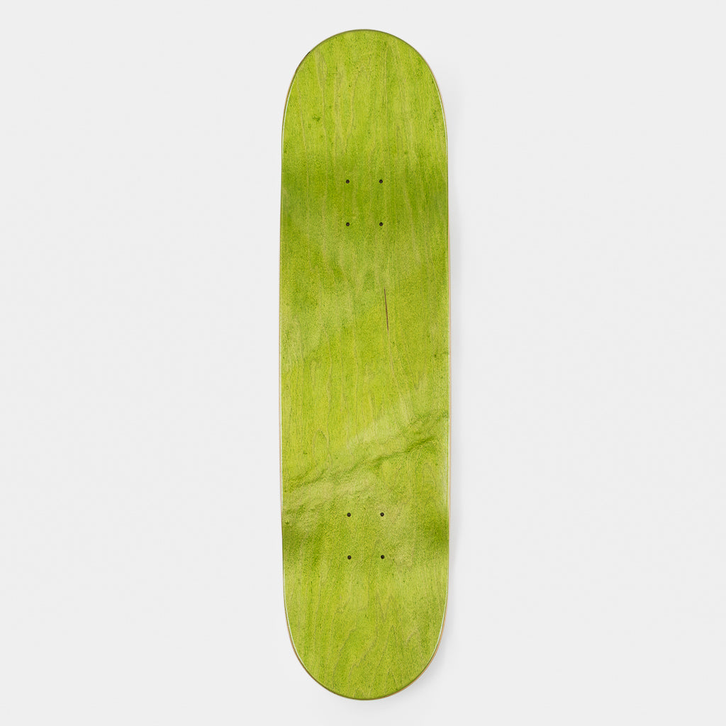 Welcome Skate Store 8.375” Laser Green Skateboard Deck