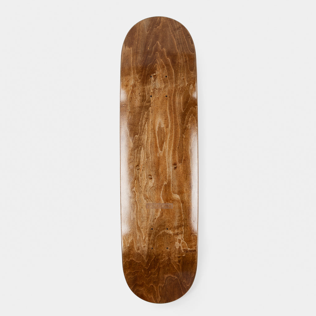Welcome Skate Store 8.5” Laser Brown Skateboard Deck