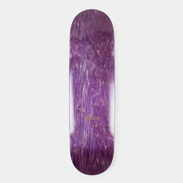 Welcome Skate Store - 8.625” Laser Skateboard Deck - Purple