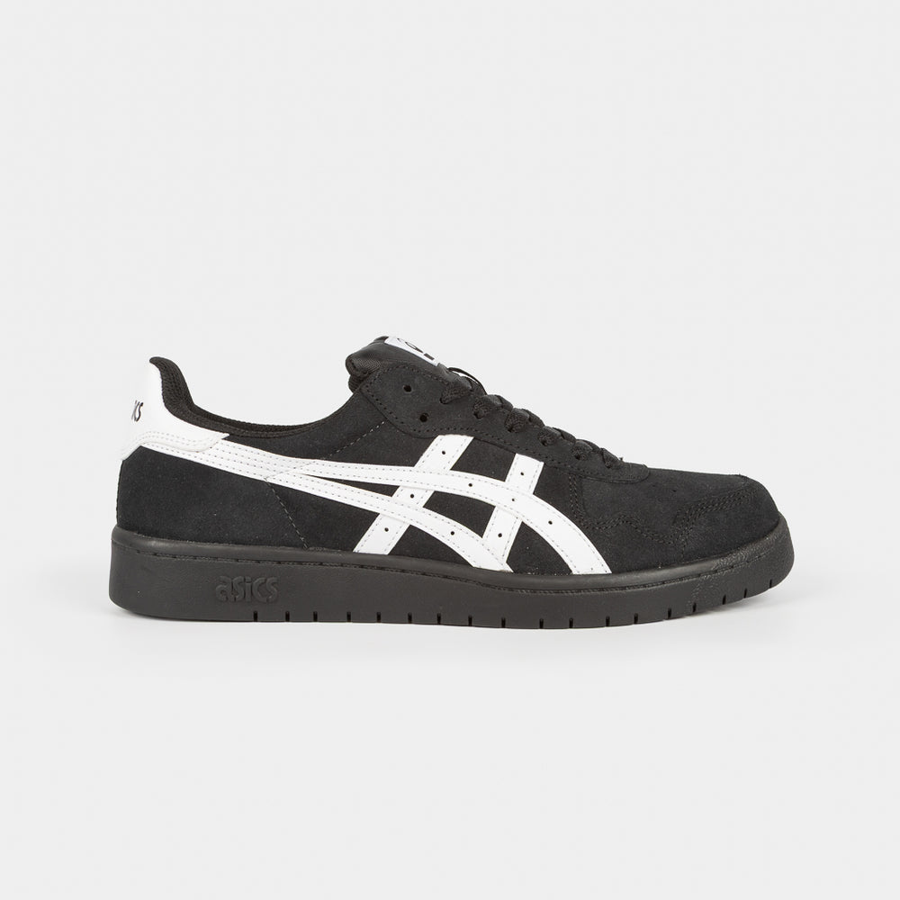 Black Suede ASICS Skateboarding Japan Pro Skate Shoes with White Detail