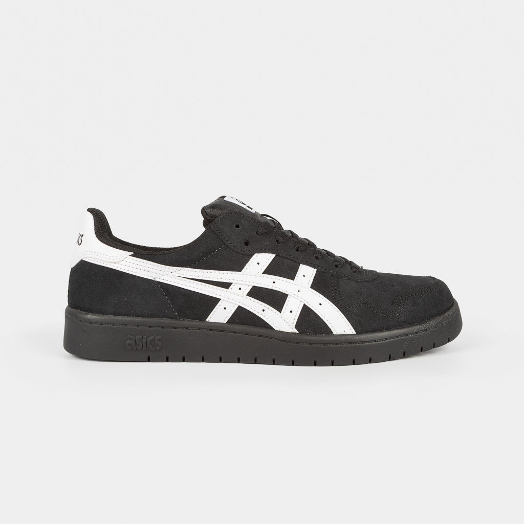 Black Suede ASICS Skateboarding Japan Pro Skate Shoes with White Detail