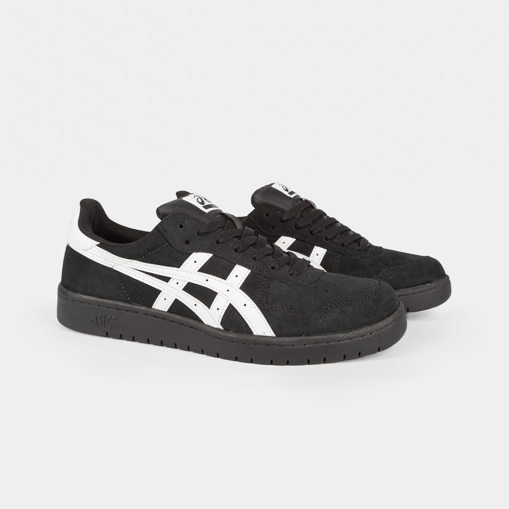 Black Suede ASICS Skateboarding Japan Pro Skate Shoes with White Detail