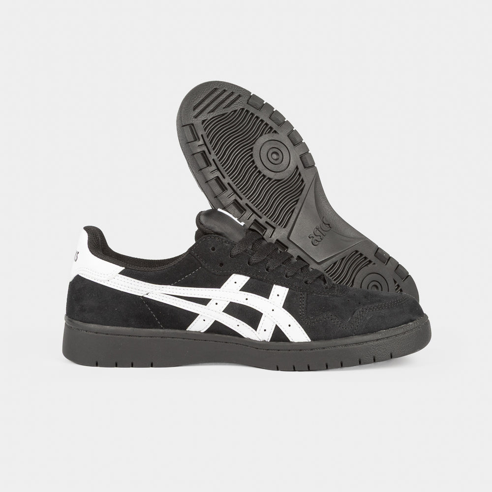 Black Suede ASICS Skateboarding Japan Pro Skate Shoes with White Detail