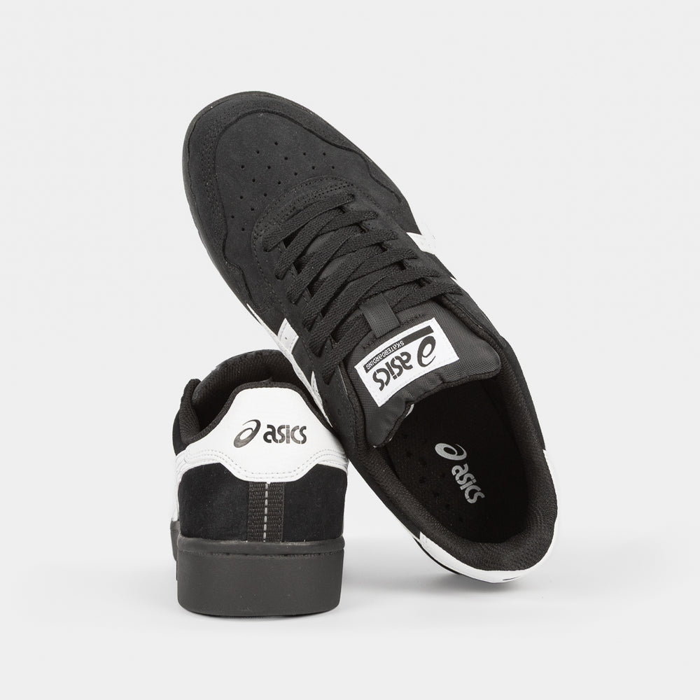 Black Suede ASICS Skateboarding Japan Pro Skate Shoes with White Detail