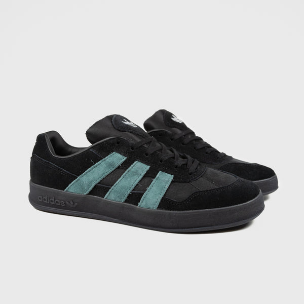 Adidas Skateboarding - Aloha Super Shoes - Core Black / Preloved Teal / Footwear White
