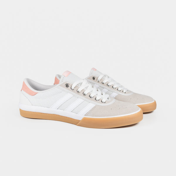 Adidas Skateboarding - Lucas Premiere Shoes - Footwear White / Crystal White / Haze Coral