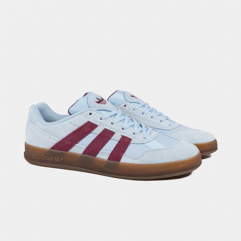aloha Adidas Skateboarding - Aloha Super Shoes - Clear Sky / Maroon