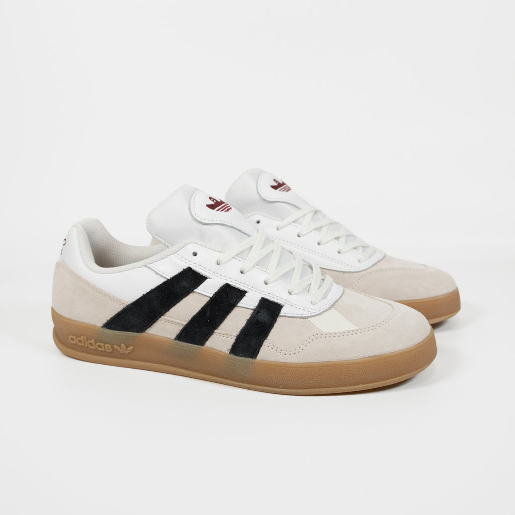 Adidas Skateboarding - Aloha Super Shoes - White / Core Black