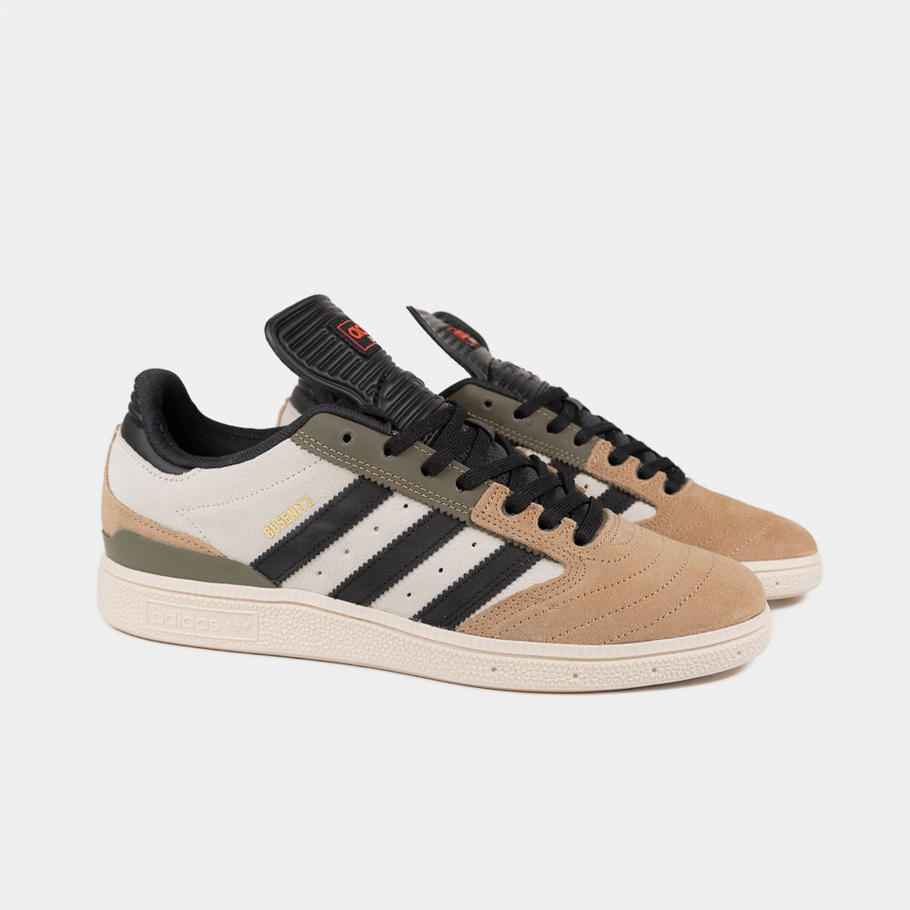 Adidas Skateboarding Cardboard And Olive Strata Busenitz Shoes