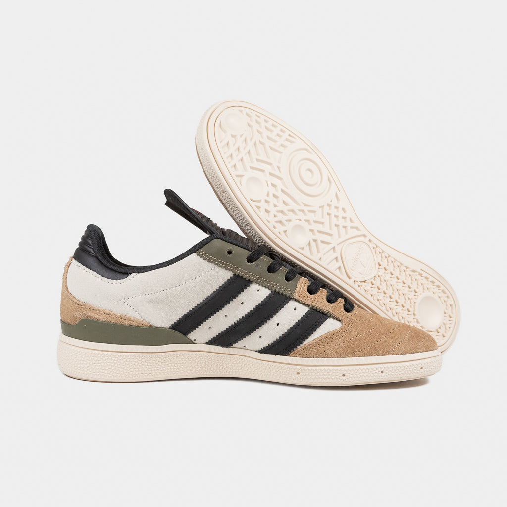Adidas Skateboarding Cardboard And Olive Strata Busenitz Shoes