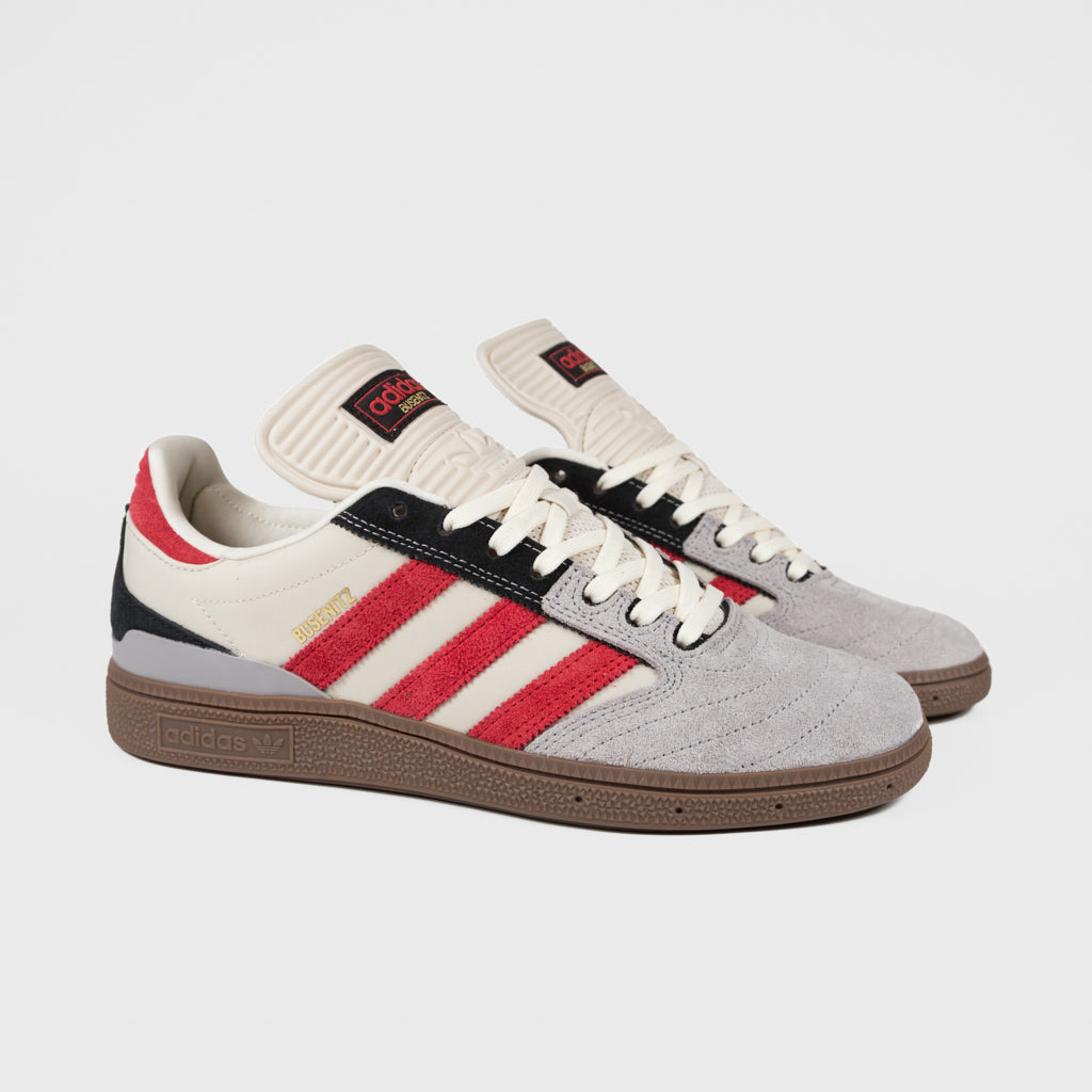 Adidas Skateboarding Clear Brown And Better Scarlet Busenitz Shoes