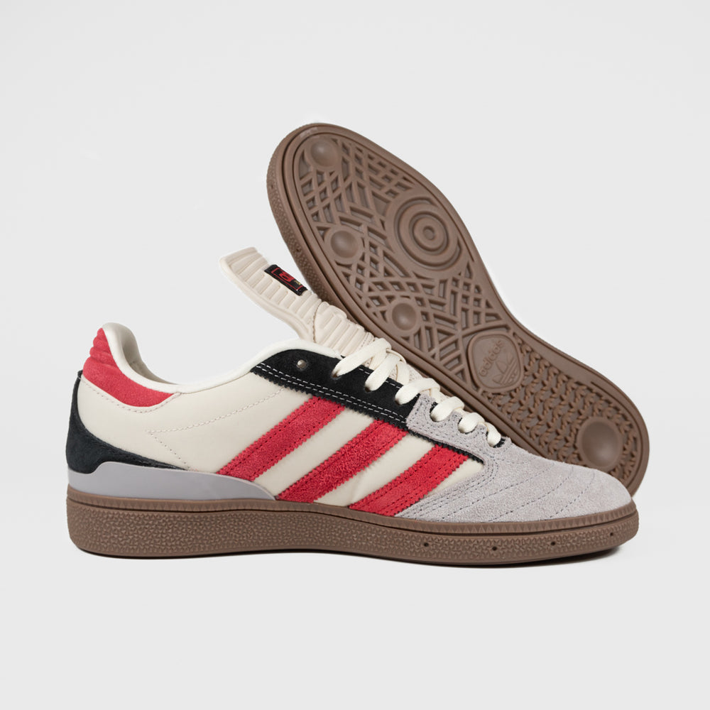 Adidas Skateboarding Clear Brown And Better Scarlet Busenitz Shoes