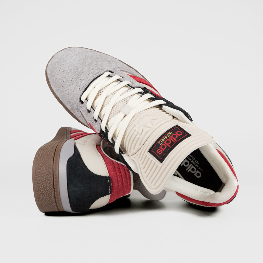 Adidas Skateboarding Clear Brown And Better Scarlet Busenitz Shoes