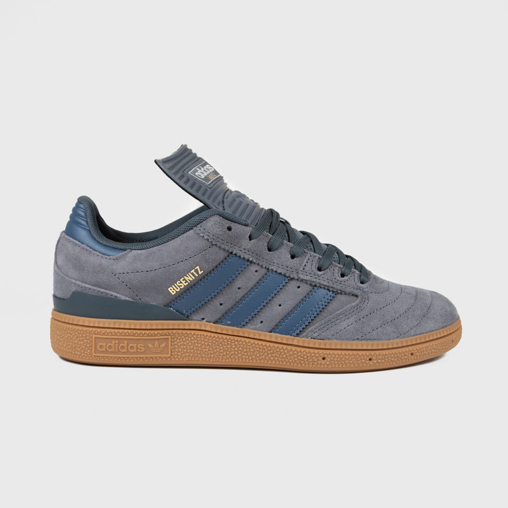 Adidas Skateboarding Onix Blue And Gum Busenitz Shoes
